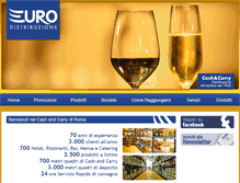 Tablet Screenshot of eurodistribuzione.net